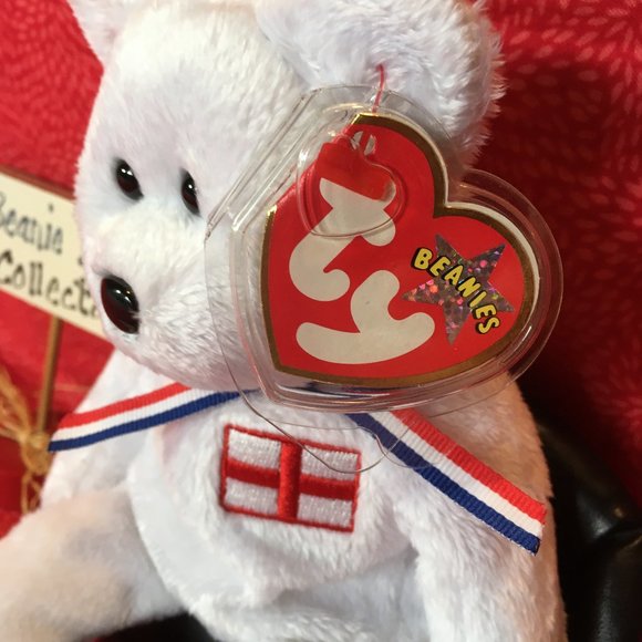 TY Beanie Babies ENGLAND UK Exclusive RARE 👀✨ - Picture 4 of 11